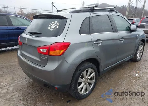 2015 Mitsubishi Outlander Sport Gt из США, поврежденный, VIN 4A4AP4AW1FE025357